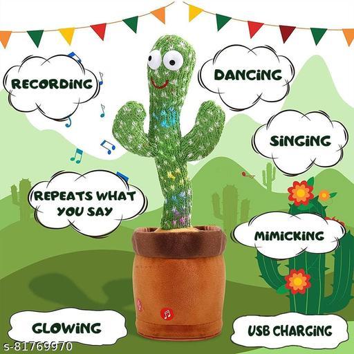 CACTUS TOY THAT DANCES AND RECORDS