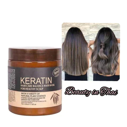 KERATIN HAIR CARE BALANCE HAIR MASK AND HAIR TREATMENT